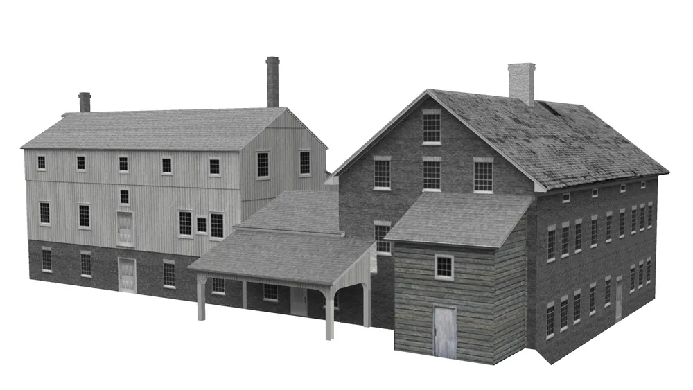 1858 Wash House 3D model