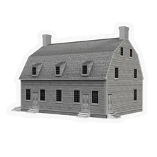 3d model of second meeting house