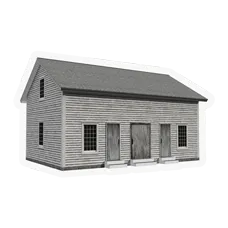 3d model of meeting house shed