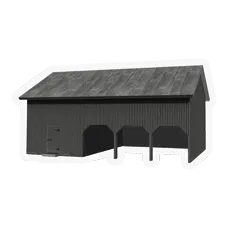 3d model of  dwelling woodhouse