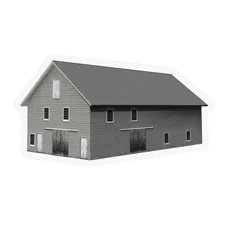 3d model of  office barn