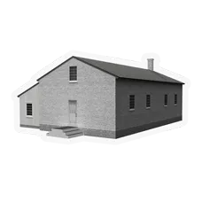 3d model of the school house
